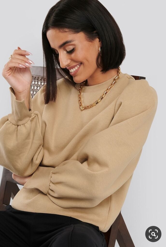 Beige Sweatshirt